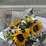 Ramo de Girasoles y Flores Amarillas
