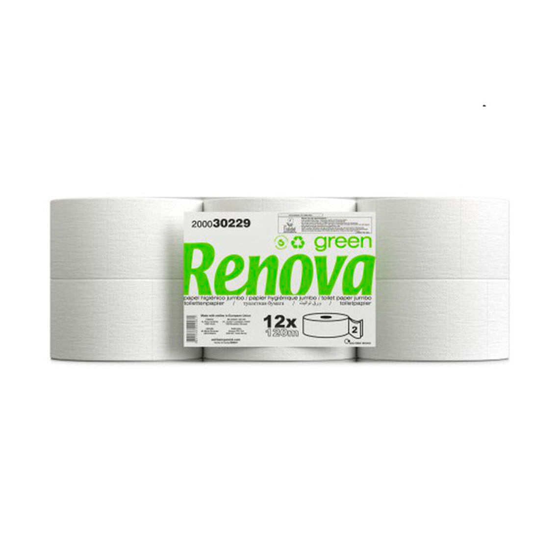 Papel Higiénico Industrial Renova Green - 120 Metros 1