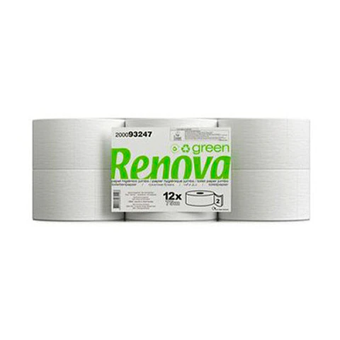 Papel Higiénico Industrial Renova Green - 75 Metros
