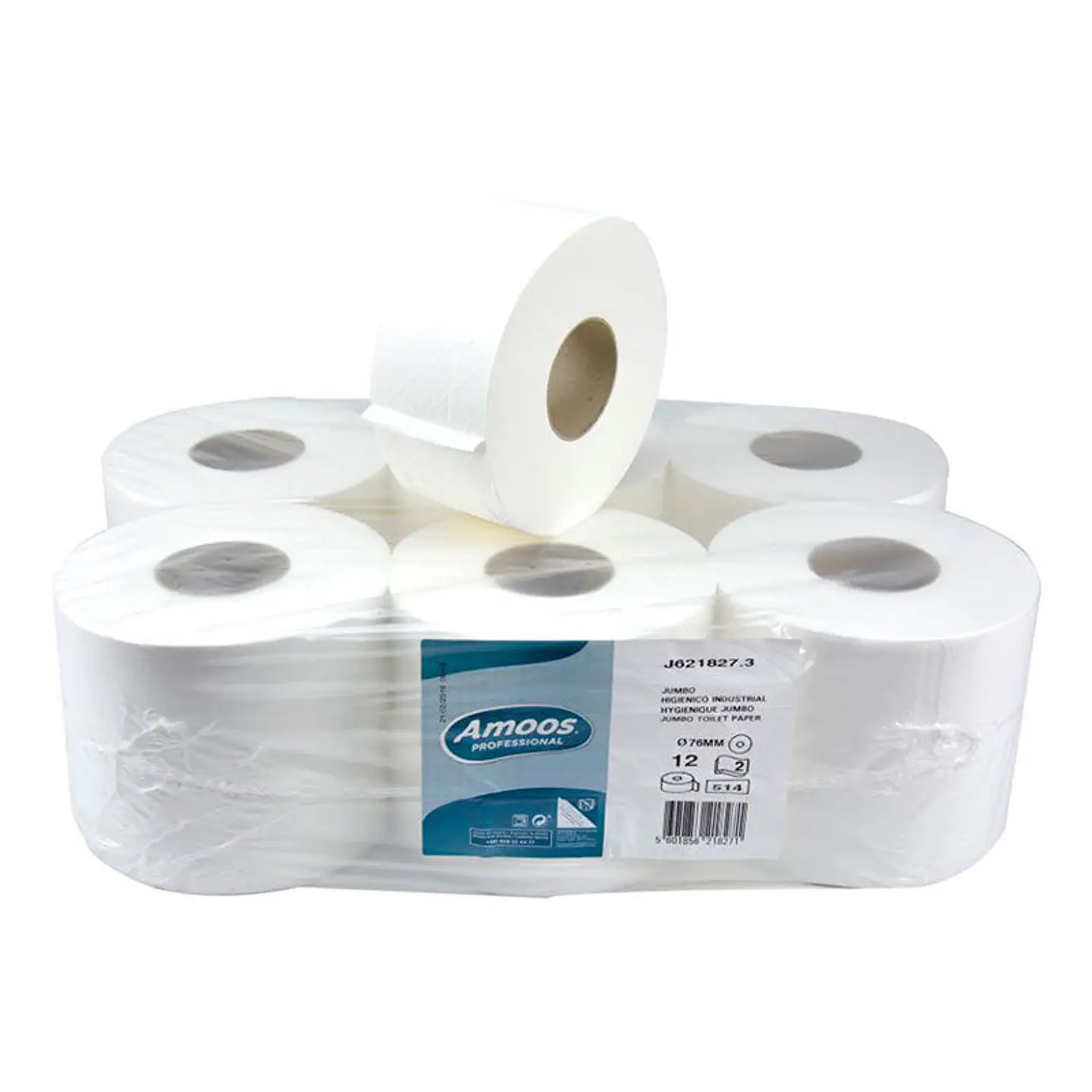 Papel Higiénico Industrial Amoos - 120 Metros 2