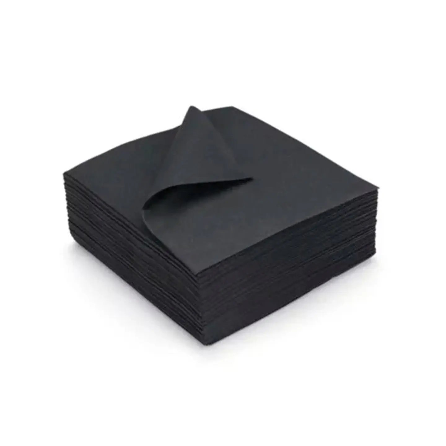 Servilletas de Papel Negro - 40x40 cm 1