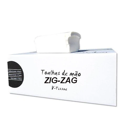 Papel Toalla Secamanos Zig Zag V-Tissue - 3000 Toallas