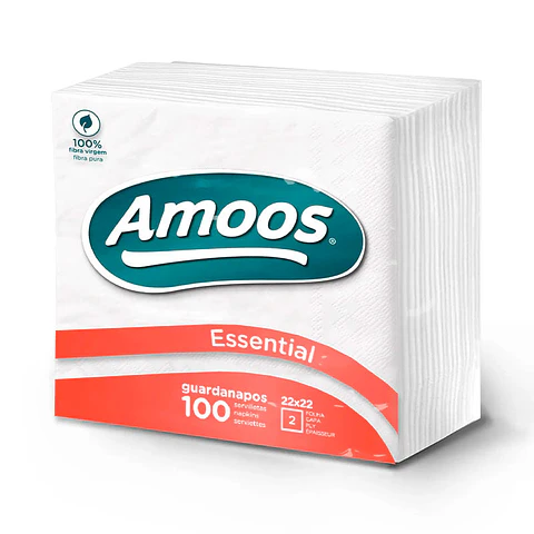 Servilletas de Papel Amoos Essential - 22x22 cm