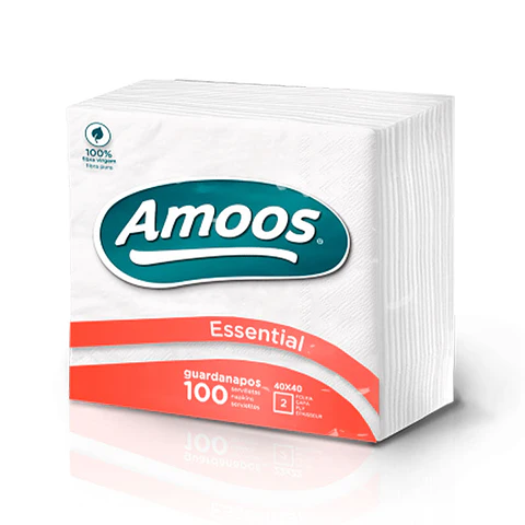Servilletas de Papel Amoos Essential - 33x33 cm