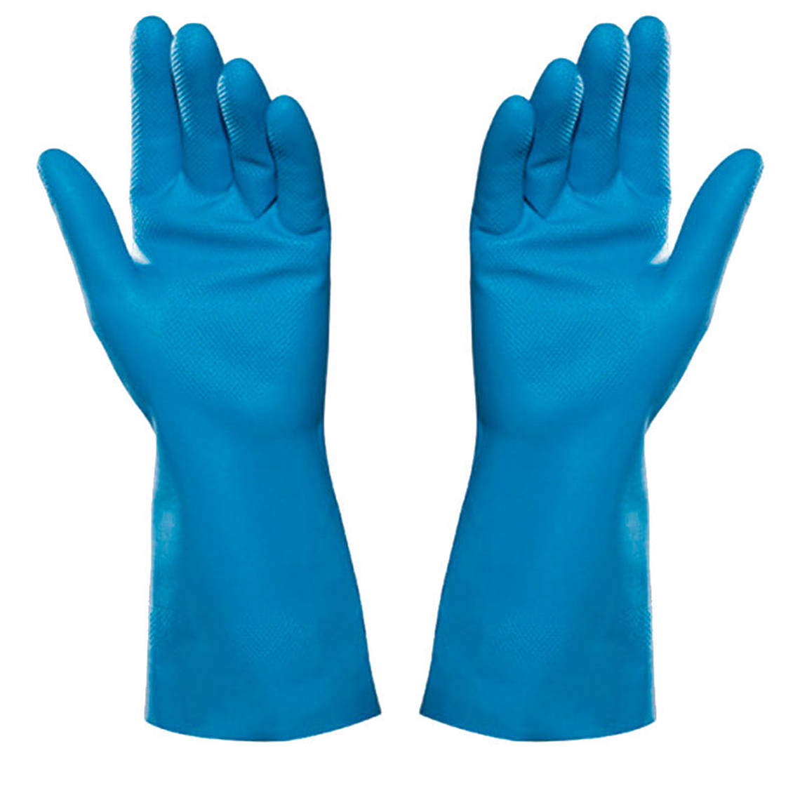 Guantes de Látex de Limpieza Menage - Azul 1