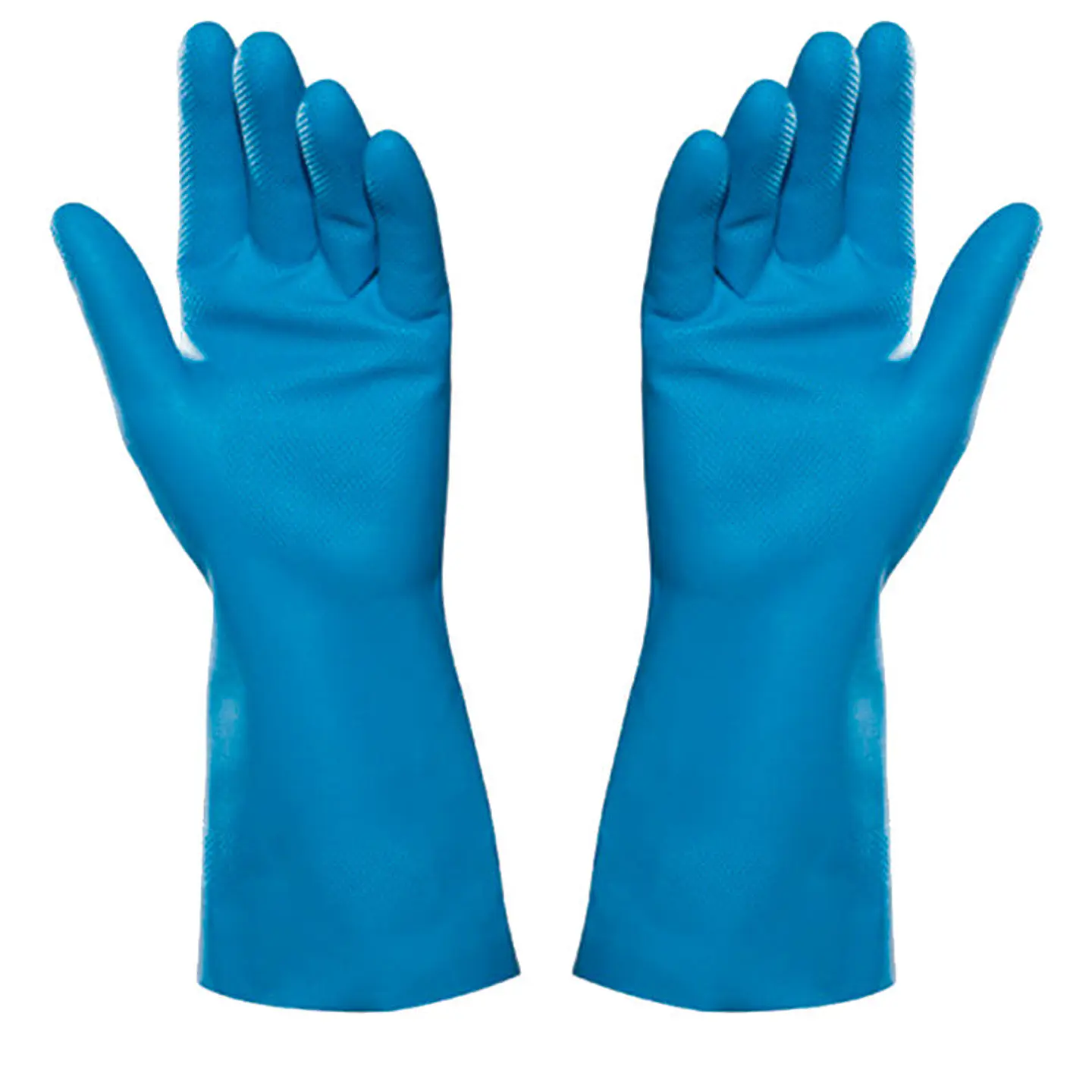 Guantes de Látex de Limpieza Menage - Azul 1