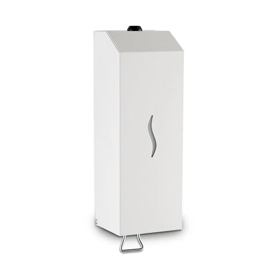 Dispensador Jabón Líquido Metálico - Blanco 1