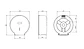 Portarrollos Papel Higiénico Smart - Blanco - Miniatura 3