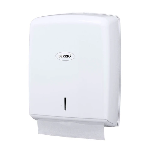 Dispensador Papel Toalla Secamanos Zig Zag Smart - Blanco