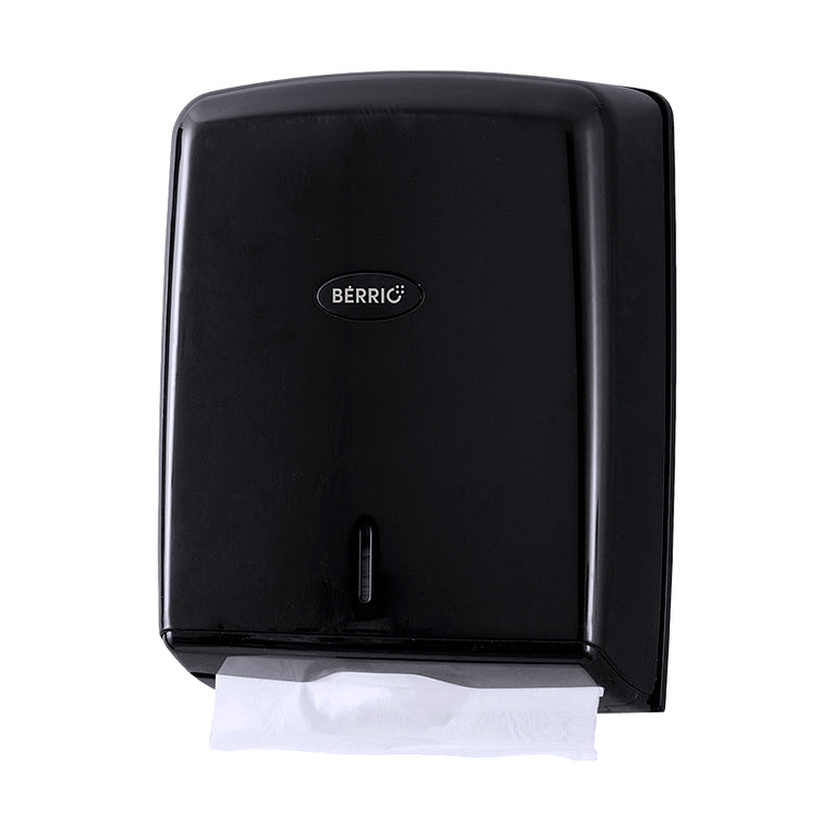 Dispensador Papel Toalla Secamanos Zig Zag Smart - Negro 1