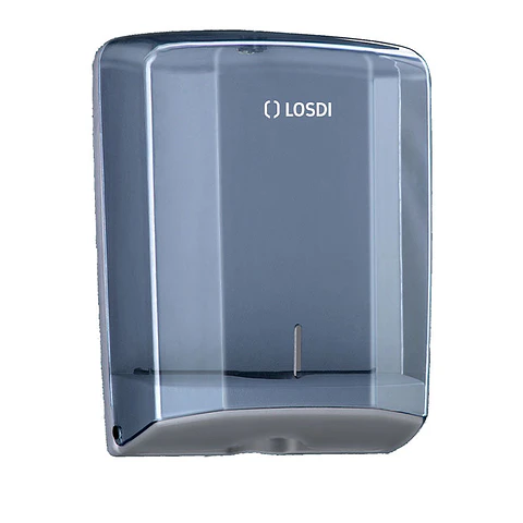 Dispensador Papel Toalla Secamanos Zig Zag Elegance - Fumé