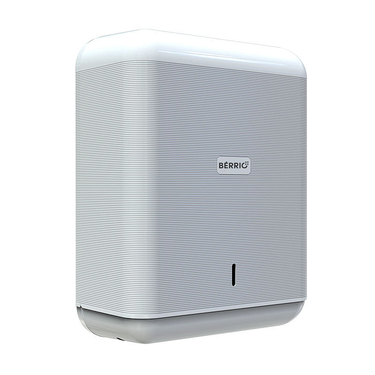 Dispensador Papel Toalla Secamanos Zig Zag Eco-Luxe – Blanco 1