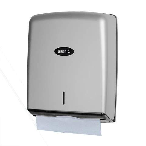 Dispensador Papel Toalla Secamanos Zig Zag Smart - Gris