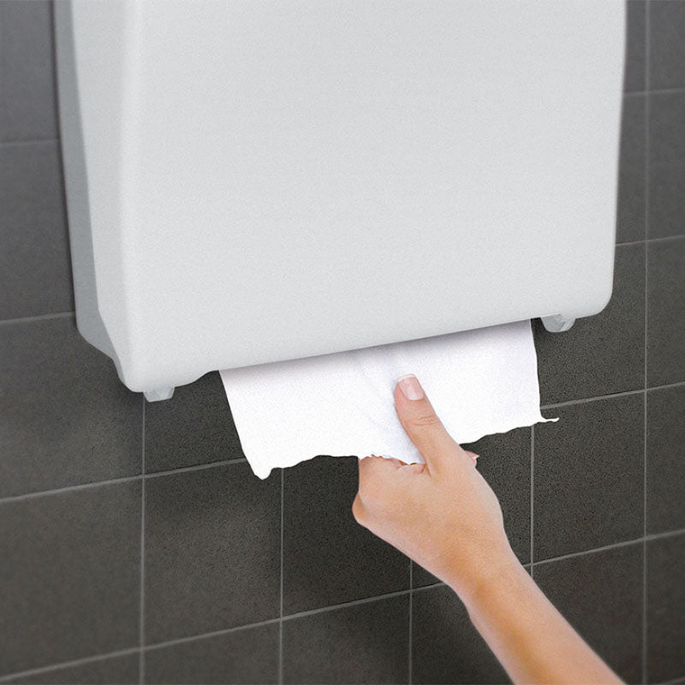 Dispensador Papel Autocorte Captive – Blanco 3