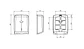 Dispensador Papel Toalla Secamanos Zig Zag Smart - Gris - Miniatura 3