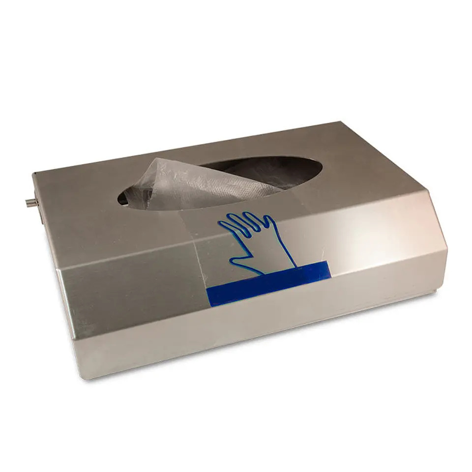 Dispensador Guantes Desechables – Acero Inoxidable 1