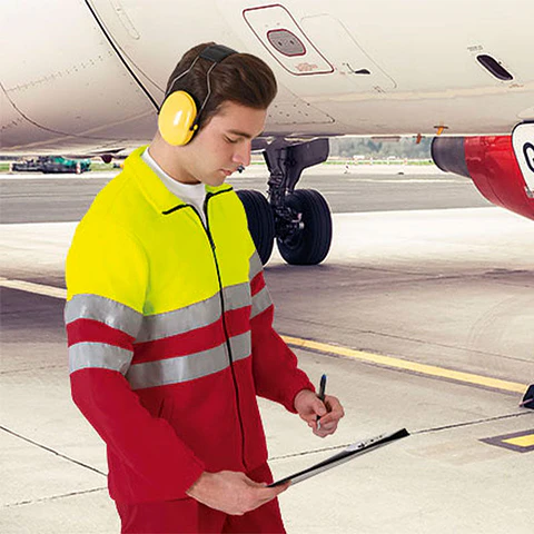Chaqueta Polar de Alta visibilidad Airport