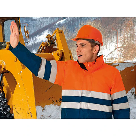 Parka Impermeable de Alta Visibilidad Traffic