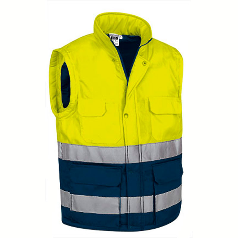 Chaleco de Alta Visibilidad Multibolsillos Bergan 3