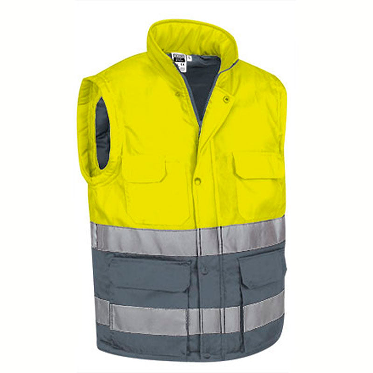 Chaleco de Alta Visibilidad Multibolsillos Bergan 4