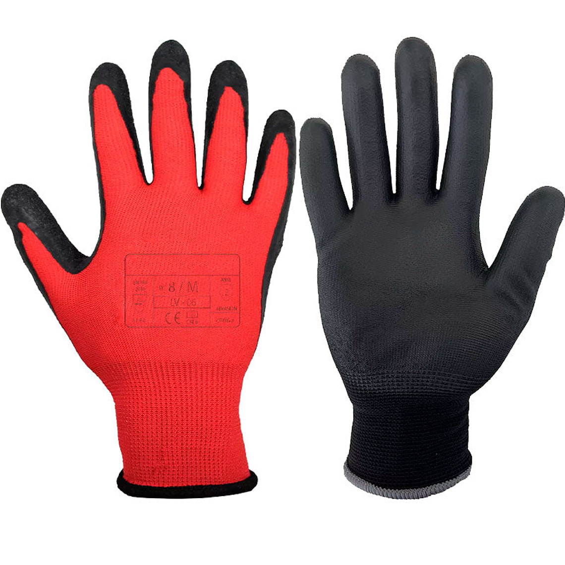 Guantes de Trabajo Antideslizante LV-06 ( 12 Pares ) 1