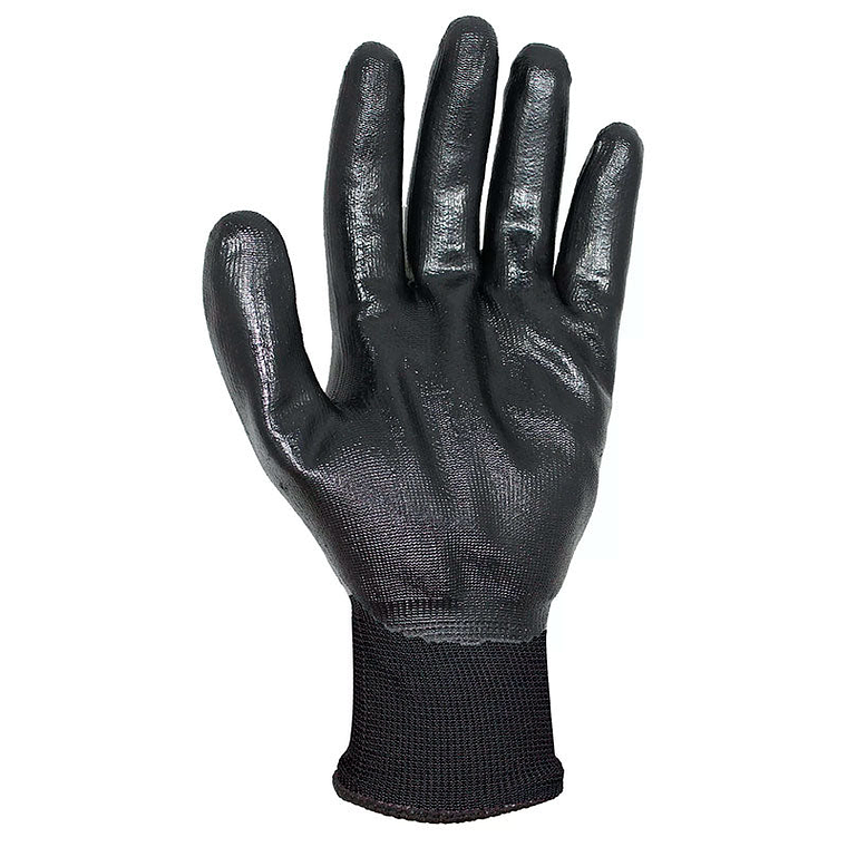 Guantes de Trabajo Nylon e Nitrilo LV-05 ( 12 Pares ) 2