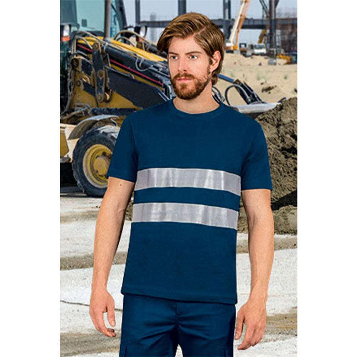 Camiseta de trabajo reflectante Sendai 1