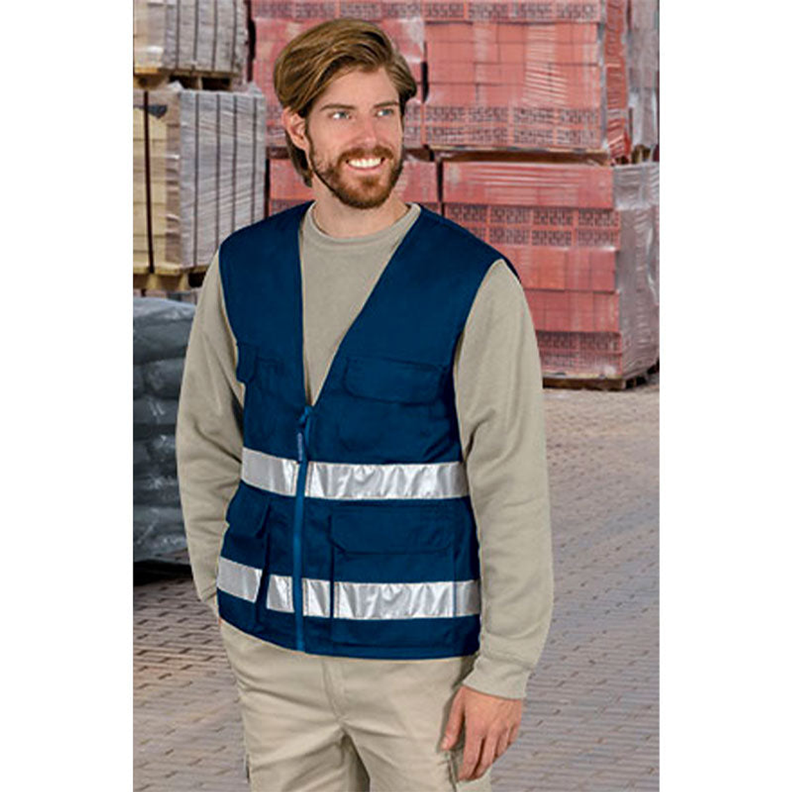 Chaleco de Trabajo Reflectante Jervis 1