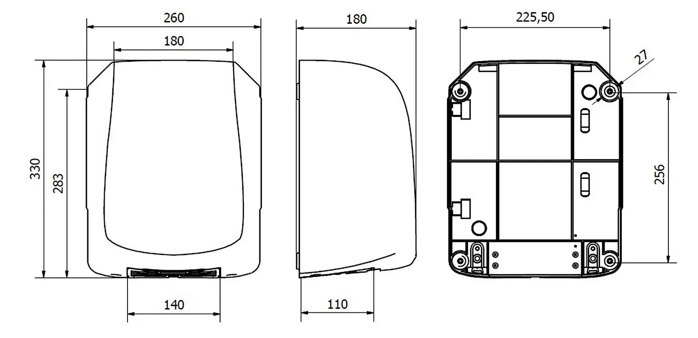 Secamanos Automático de Alto Rendimiento - Acero Inoxidable 2