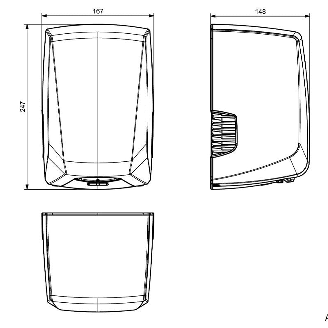 Secamanos Automático Power Plus - Acero Inoxidable 4