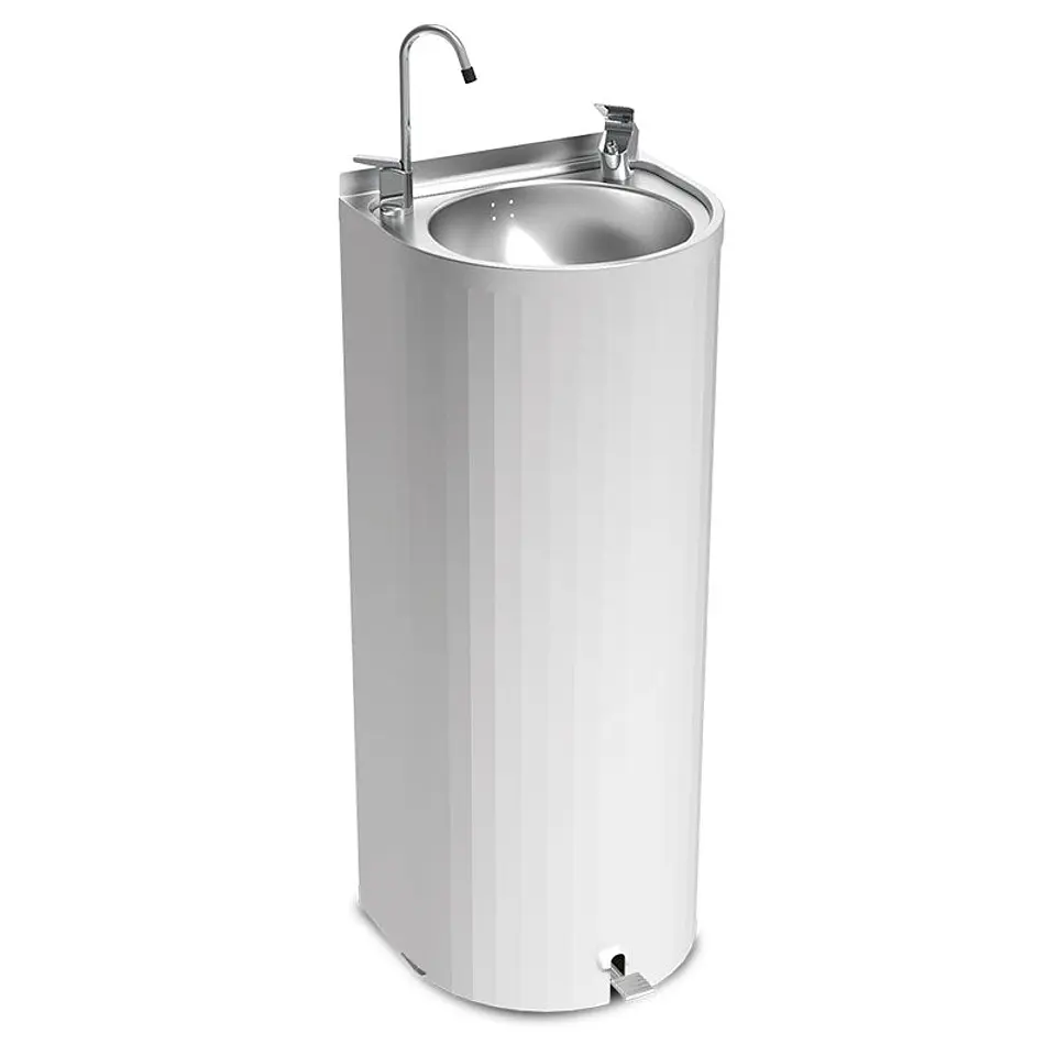 Fuente de Agua con Columna de Pedal 1