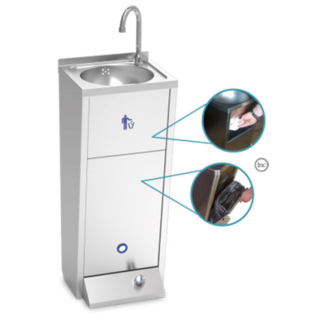 Lavamanos de Acero Inoxidable - Serie XS 2