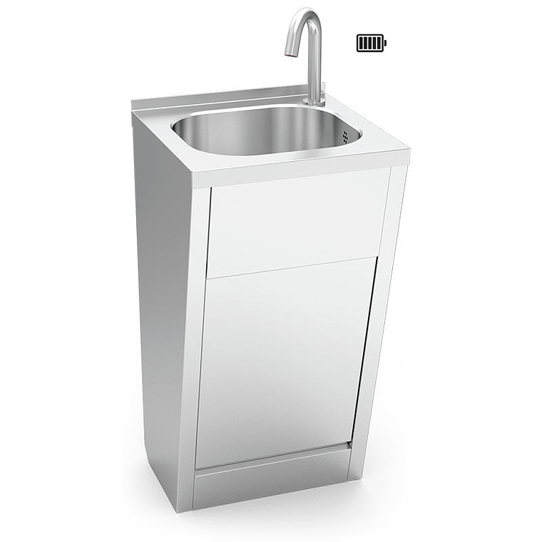 Lavamanos de Acero Inoxidable Grifo con Sensor 1