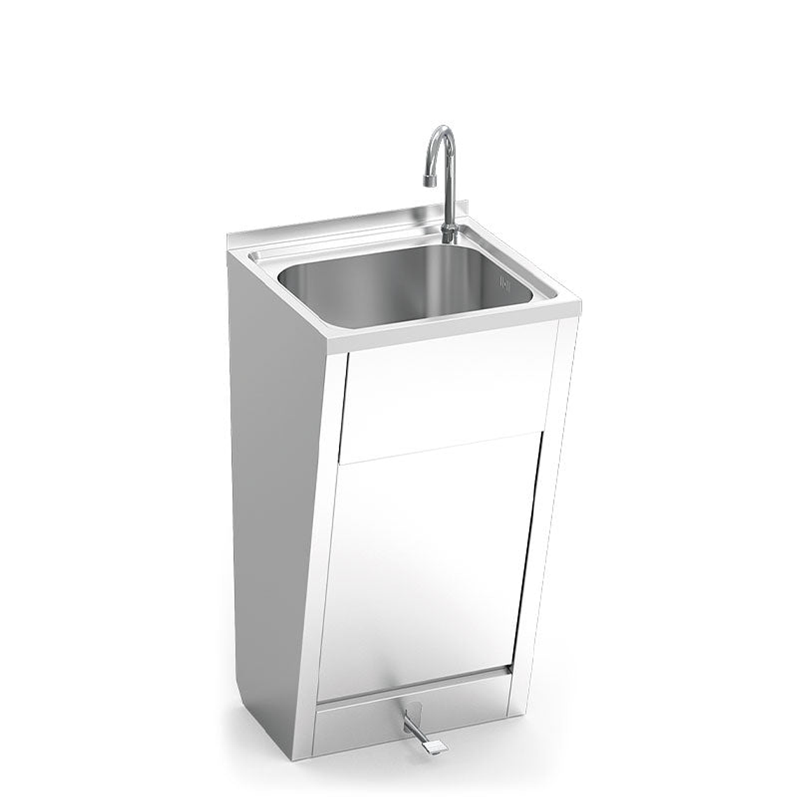 Lavamanos de Acero Inoxidable con Pedal 1