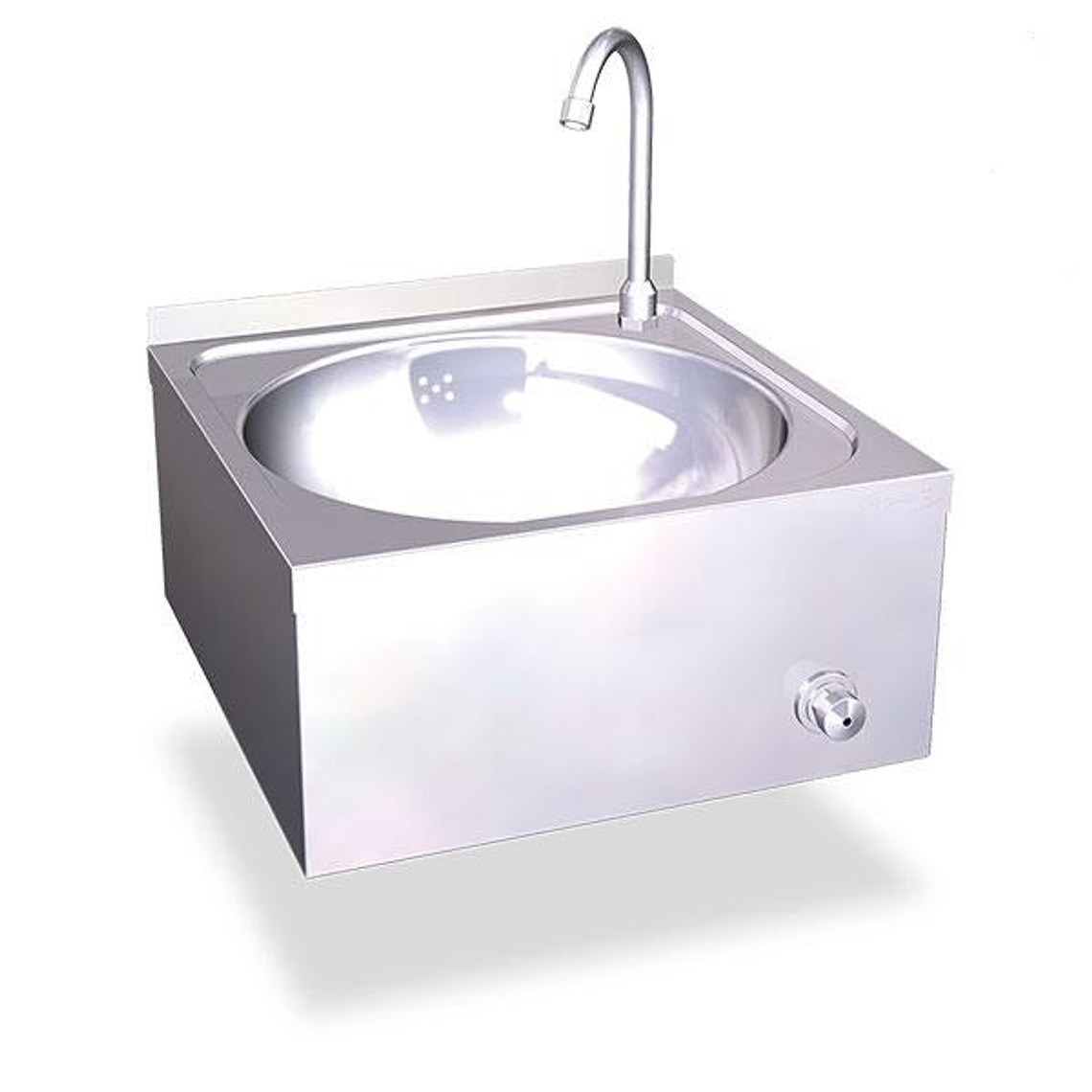 Lavamanos de Pared de Acero Inoxidable 1