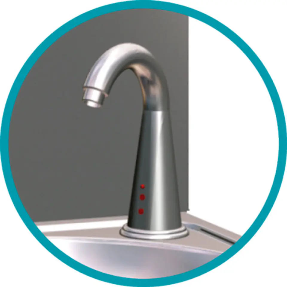 Lavamanos de Pared con Sensor 2