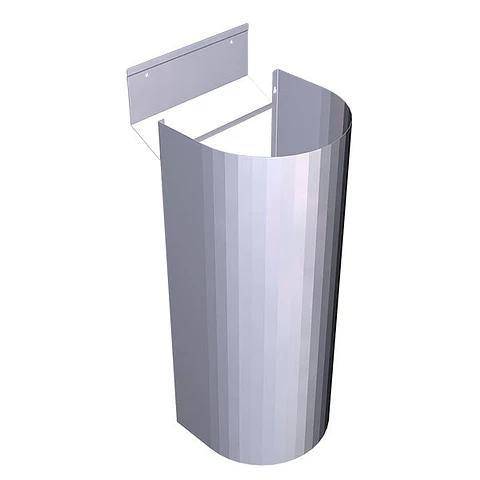 Columna de Acero Inoxidable para Base de Lavamanos