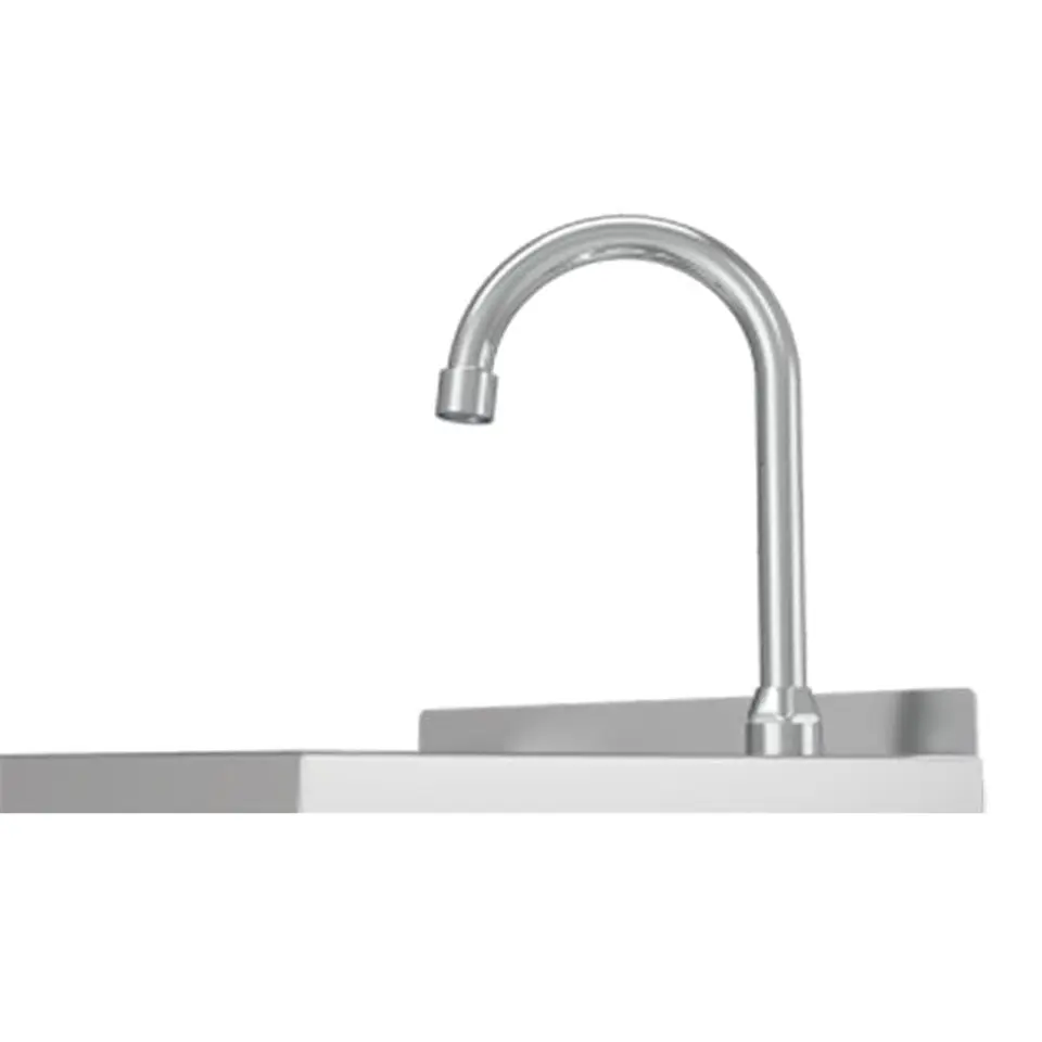 Lavamanos de Pared de Acero Inoxidable 3