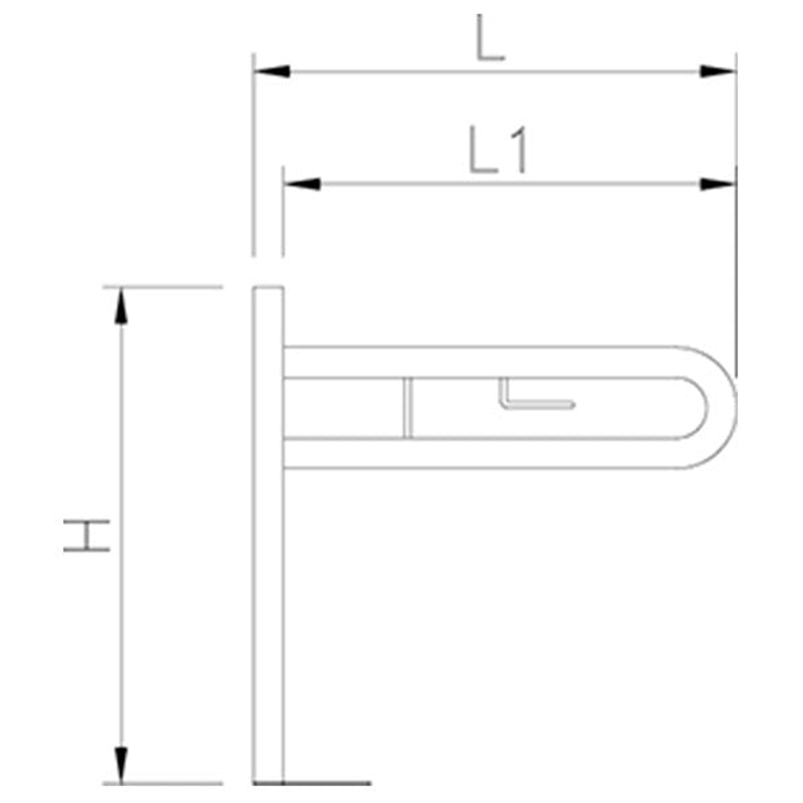 Barra de Apoyo de Fijación al Suelo  2