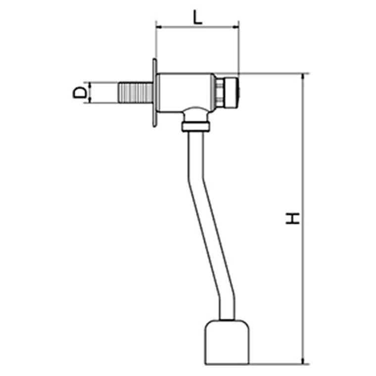 Grifo con temporizador de urinario 2