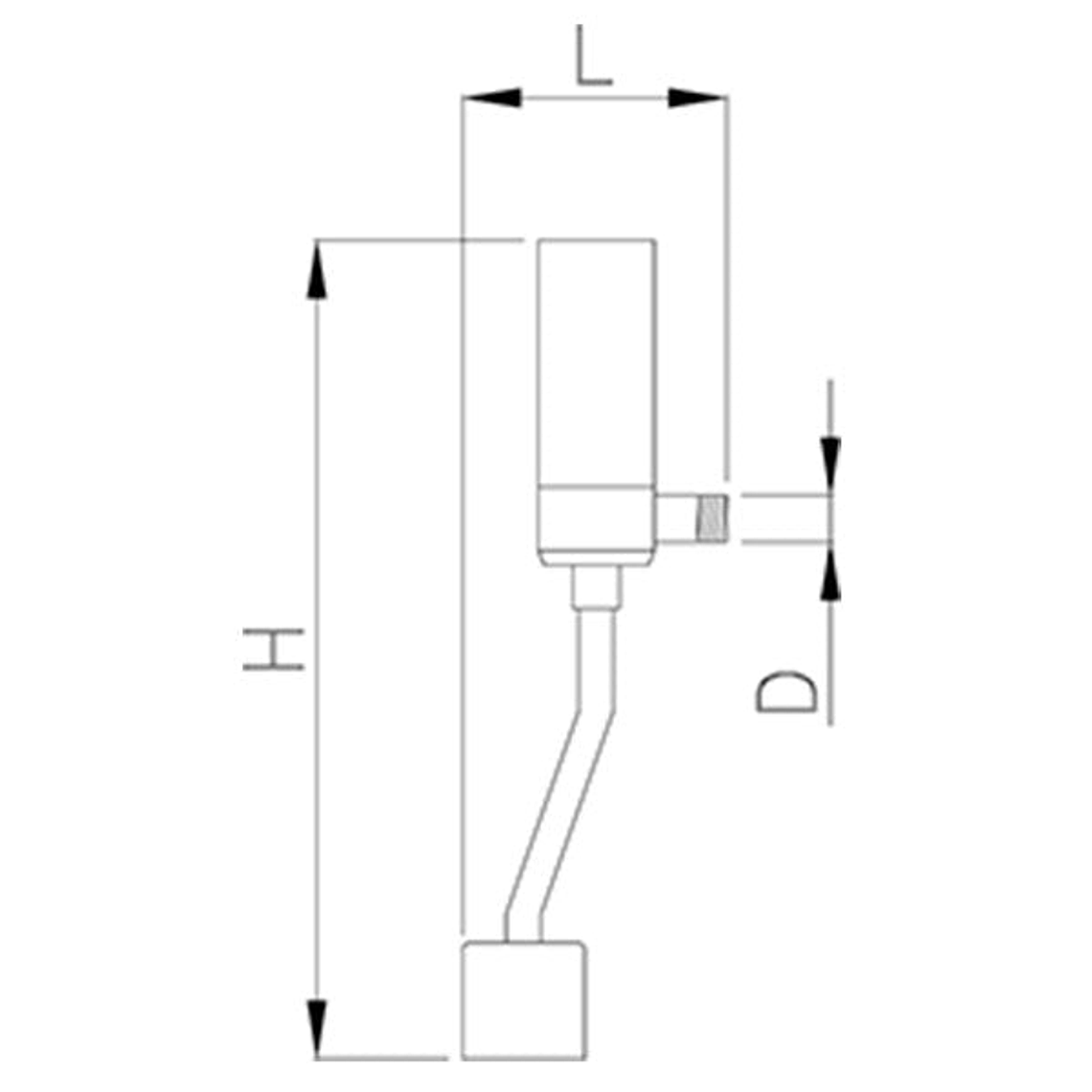 Grifo con Temporizador y Sensor Electrónico para Urinario 2