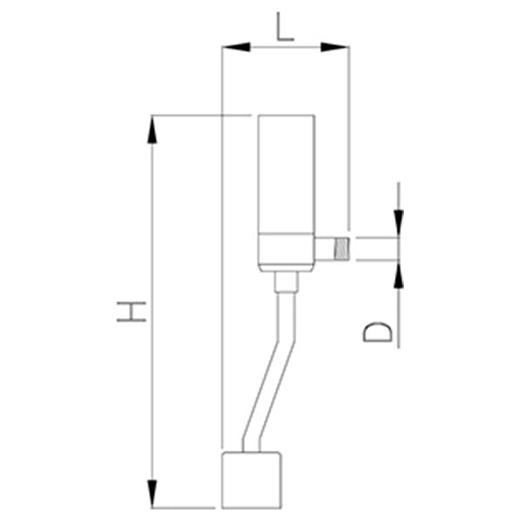 Grifo con Temporizador y Sensor Electrónico para Urinario 2