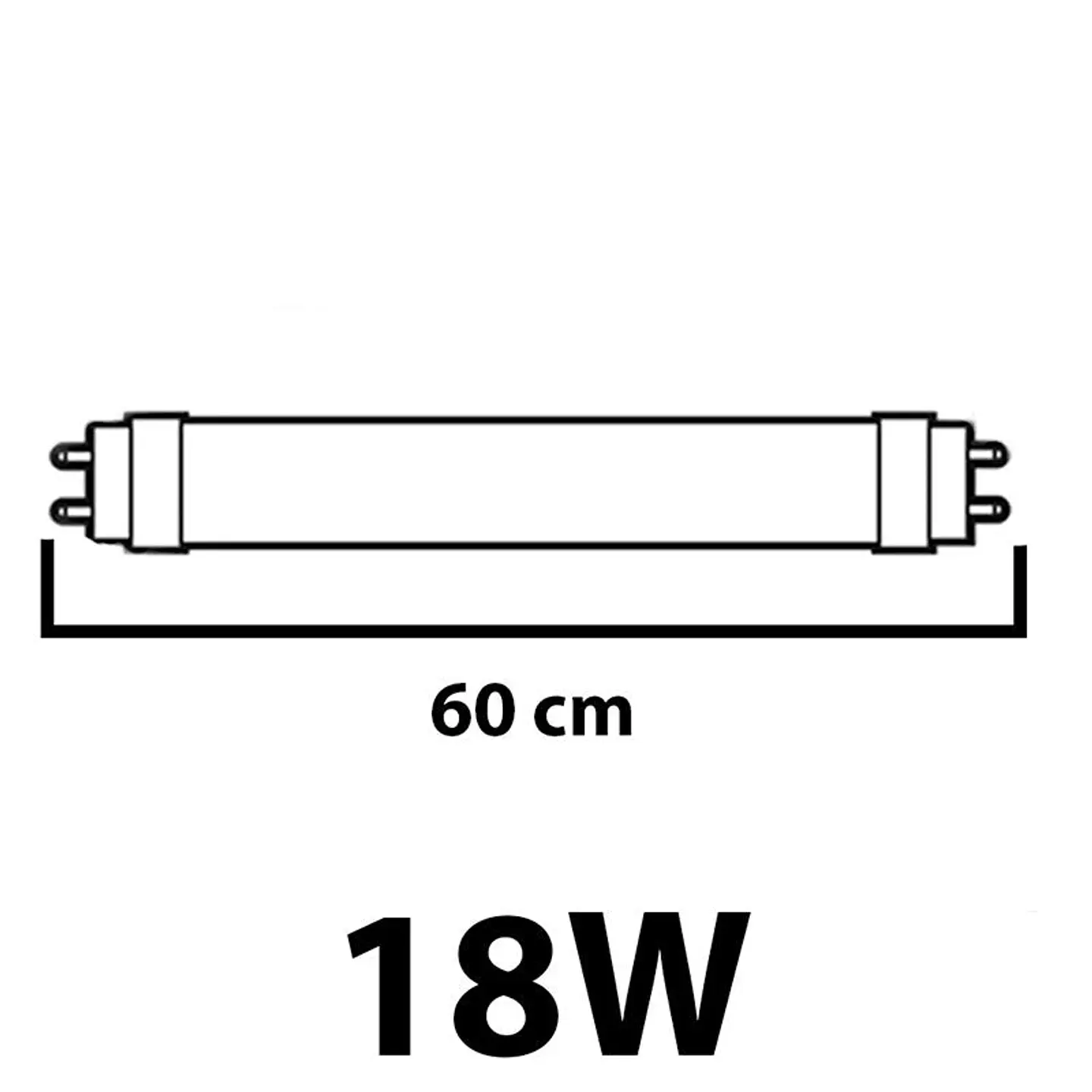Lámpara Tubo para Insectocaptor 18W T8 - 60 cm 2