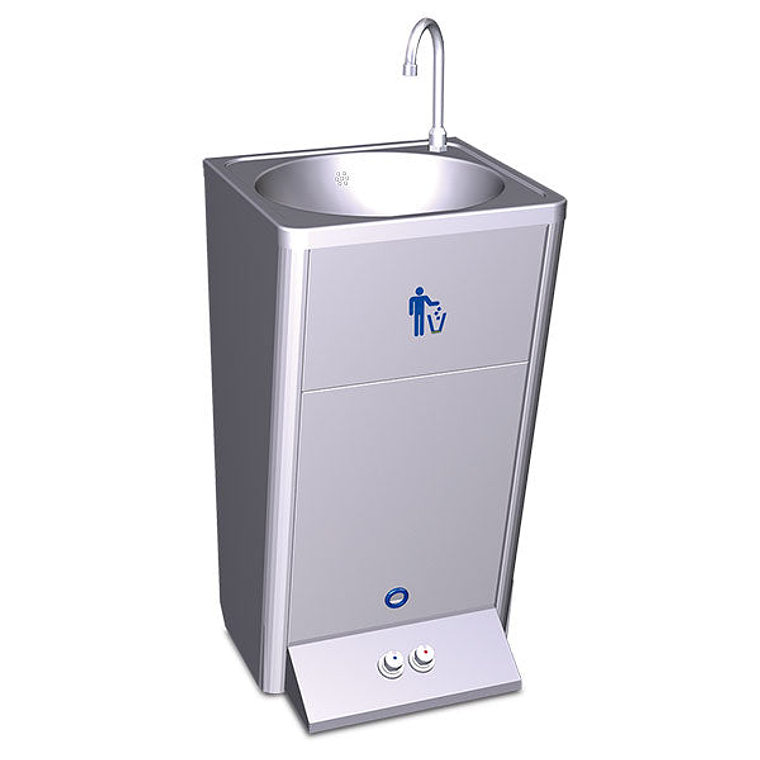 Lavamanos Eléctrico Portátil de Dos Aguas 1