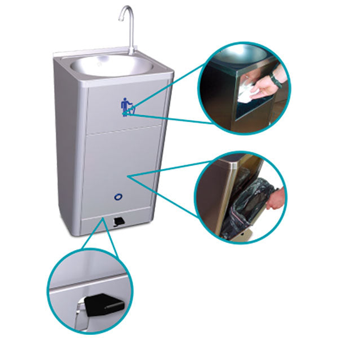  Lavamanos Portátil Hidráulico - 2 l/min 2