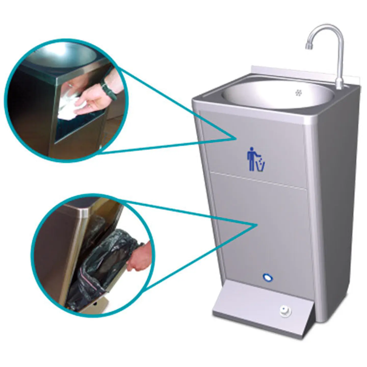Lavamanos Eléctrico Portátil - 1,5 l/min 2