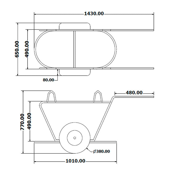 Carro de Limpieza Urbana C2 2