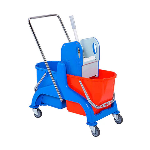 Carro de Fregado 2 Cubos y Prensa - 2x18 L