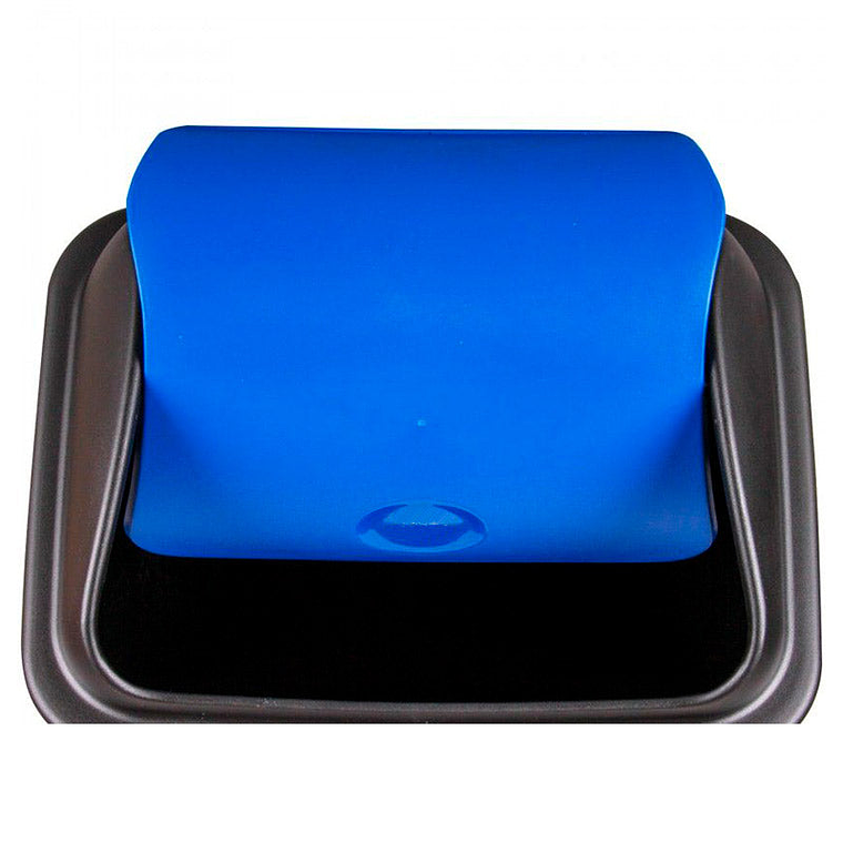  Cubo de Reciclaje con Tapa Basculante 50 L 5