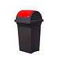  Cubo de Reciclaje con Tapa Basculante 50 L - Miniatura 8